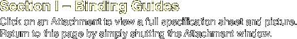 Binding Guide Attachments